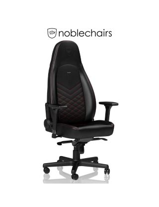 Noblechairs ICON Gaming Chair - Black/Red