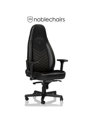 Noblechairs ICON Gaming Chair - Black/Gold