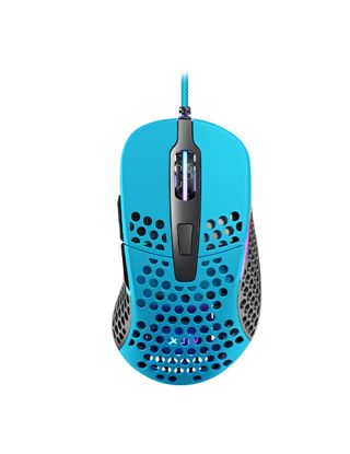 Xtrfy M4 RGB Gaming Mouse - Miami Blue