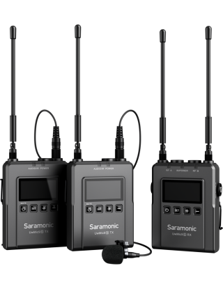Saramonic Uwmic9s Kit2 Wireless Microphone System (Tx+tx+rx)