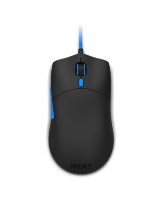 NZXT LIFT Lightweight Ambidextrous medium Wired Mouse - Black