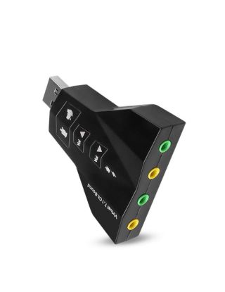 Virtual 7.1 USB 3D Sound Audio Card Adapter