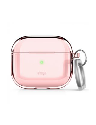 Elago AirPods 3 Clear Hang Case - Lovely pink