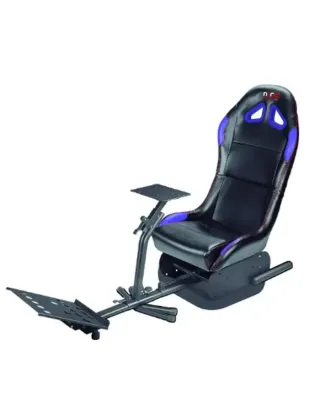 MRG Gaming Racing Simulator Seat -  Black/Blue