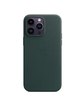 Apple iPhone 14 Pro Max  Leather Case with MagSafe - Forest Green