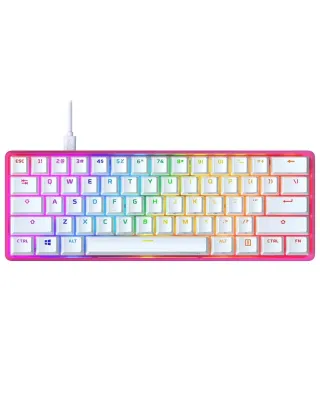 HyperX Alloy Origins 60 Pink RGB Mechnical Gaming Keyboard - HX Red Switch -  (English)