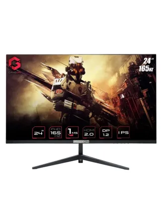 GAMEON 24inch FHD, 165Hz 1ms (1920x1080) Flat IPS Gaming Monitor With Gsync & Free Sync - Black