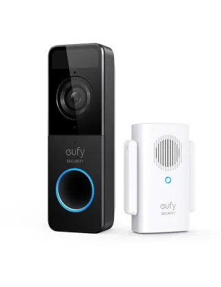 Eufy Video Door Bell 1080P Battery Powered -Black