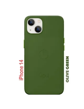 Goui iPhone 14 (6.1inch)  Magnetic Case with Magnetic Bars - Olive Green