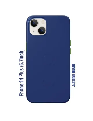 Goui iPhone 14 Plus (6.7inch)  Magnetic Case with Magnetic Bars - Azure Blue