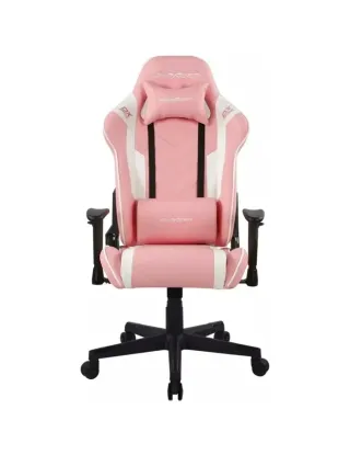 DXRacer P132 Prince Series Gaming Chair - Pink /White