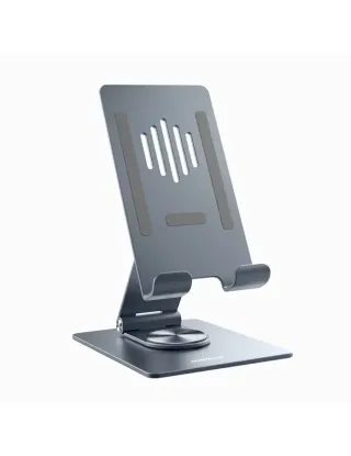 Momax Fold and Rotatable Phone & Tablet Stand - Grey