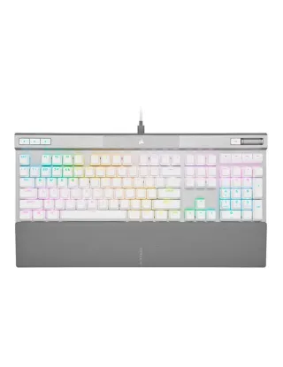 Corsair K70 PRO RGB Optical-Mechanical RGB Gaming Keyboard - White