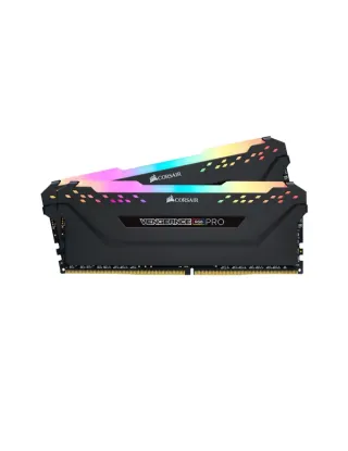 Corsair iCUE Vengeance RGB PRO 3600MHz 16GB (2 x 8GB) DDR4 AMD Ryzen Memory Kit - Black