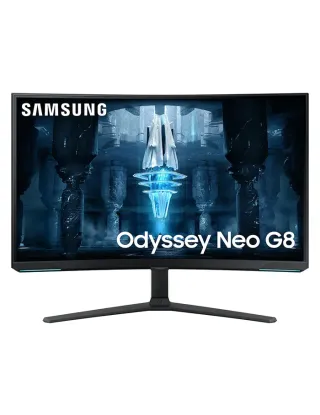 Samsung 32" Odyssey Neo G8 4K UHD 240Hz 1ms G-Sync Curved Gaming Monitor
