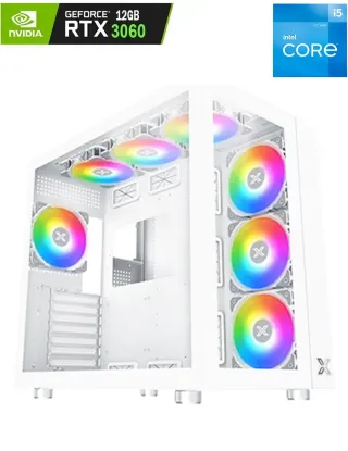 Xigmatek Aquarius Pro Intel Core i5-12400f (12th Gen) New Gaming Pc - (White)