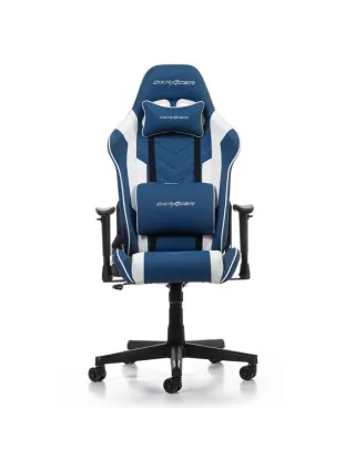 DXRacer P132 Prince Series Gaming Chair - Blue/White  GC-P132-BW-F2-158