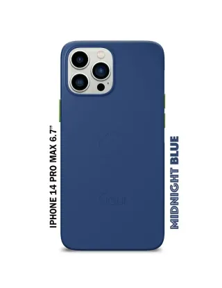 Goui iPhone 14 Pro Max (6.7inch) Magnetic Case with Magnetic Bars - Midnight Blue