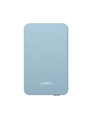 Momax Q.Mag Power 6 Magnetic Wireless Battery Pack 5000mAh - Blue