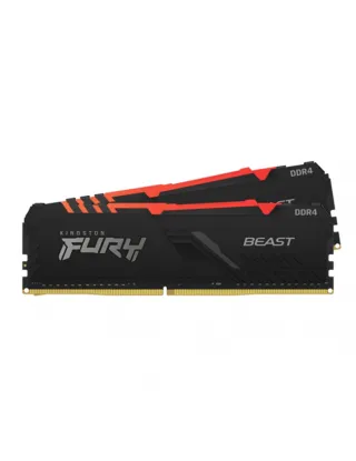 Kingston FURY Beast RGB 16GB (2X8GB) DDR4 3200MHZ Memory