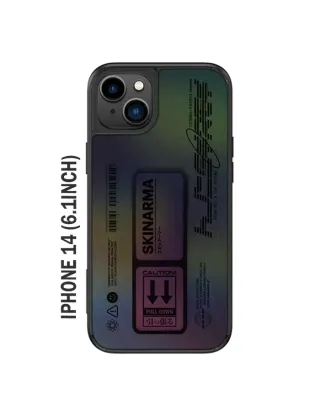 Skinarma Case For iPhone 14 (6.1inch) - Hologram With grip and stand