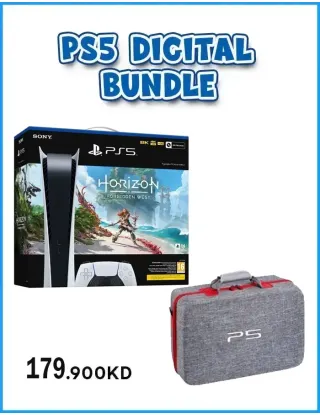 Ps5 Digital Console Horizen (R2) With Console Bag Bundle Offer