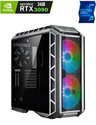 Cooler Master H500P Intel Core i9-11900k(11th Gen) Mid-Tower Gaming Pc- Black
