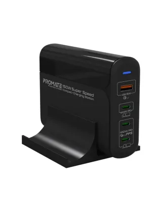Promate PowerStorm-PD150 (150W) Super Speed Compact Charging Station