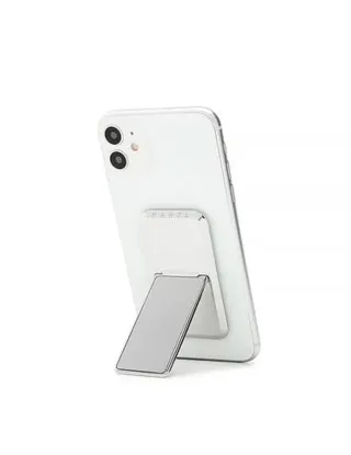 HANDLstick Solid Collection Smartphone Grip And Stand - Silver