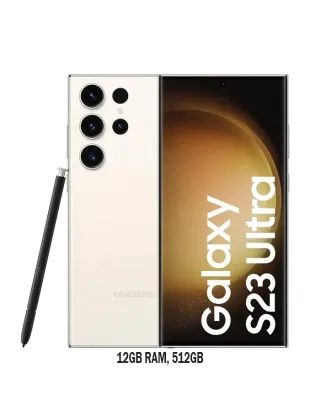 Samsung Galaxy S23 Ultra 5G 12GB RAM, 512GB Smart Phone - Cream
