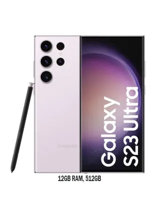 Samsung Galaxy S23 Ultra 5G 12GB RAM, 512GB Smart Phone - Lavender