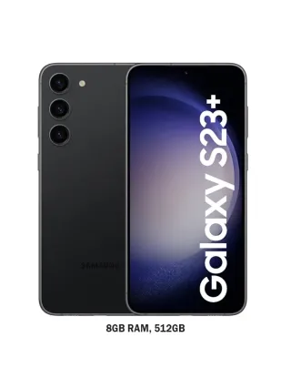 Samsung Galaxy S23 Plus 5G 8GB RAM, 512GB Smart Phone - Phantom Black
