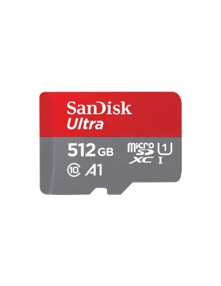 SanDisk 512GB Ultra microSDXC UHS-I Memory Card - SDSQUAC-512G-GN6MN