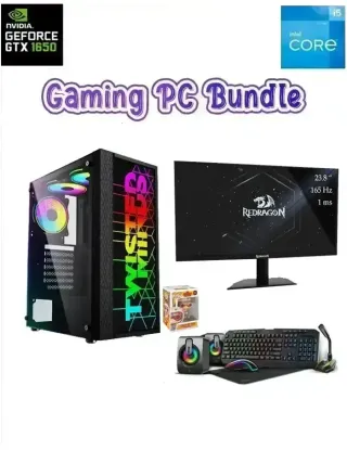 TWISTED MINDS TRINITY-03 Gaming Pc With Gaming Monitor And Porodo 5in1Kit Bundle Offer