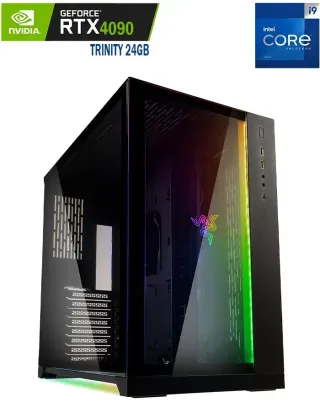 Lian Li Dynamic Razer Edition Intel Core I9-13900K Mid Tower Gaming Pc - Black