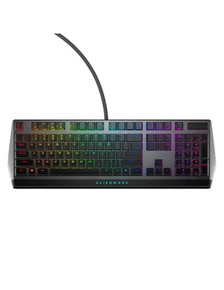 Dell Alienware 510K Light Low Profile RGB Mechanical Gaming Keyboard - Cherry MX Red -  Black