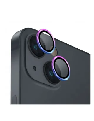 UNIQ Optix Camera Lens Protector For iPhone 14/14 Plus -  Iridescent