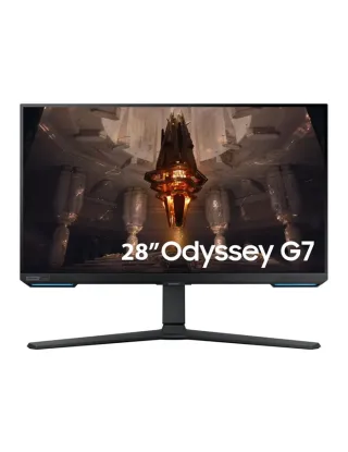 Samsung 28-Inch Odyssey G7 4k UHD,HDR, (144hz 1ms HDMI 2.1) Gaming Monitor