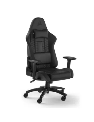 Corsair TC100 RELAXED Leatherette Gaming Chair - Black