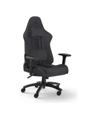 Corsair TC100 RELAXED Fabric Gaming Chair - Black/Grey