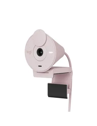 Logitech Brio 300 Full HD Webcam - Rose Pink