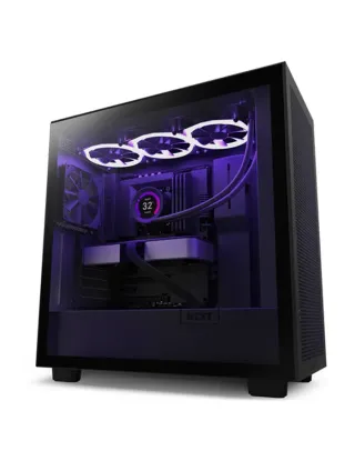 NZXT H71FB H Series H7 v1 2022 Base Edition ATX Mid Tower Case-Black