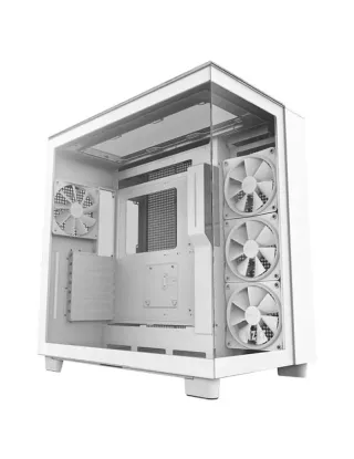 NZXT H9 Elite Edition ATX Mid Tower Case - White