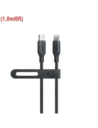 Anker 542 USB-C To Lightning Cable (Bio-Based 6ft) - Black