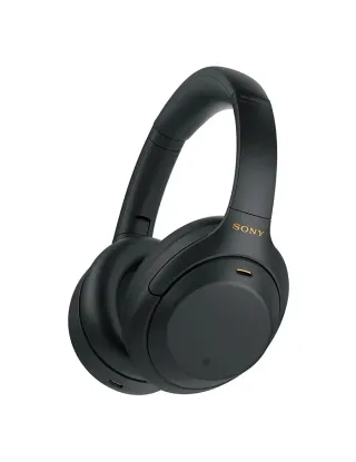 Sony Wireless Noise Canceling Overhead Headphones with Mic for Phone-Call and Alexa Voice Control - Black