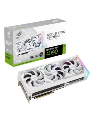 ASUS ROG Strix GeForce RTX™ 4090 24GB GDDR6X White OC Edition