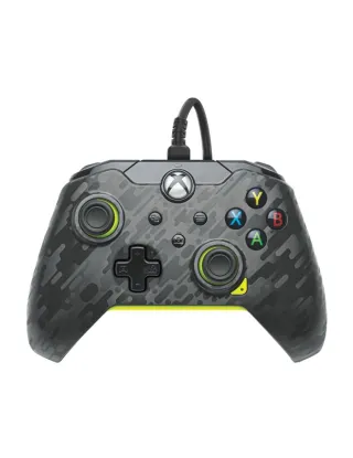 XBOX: PDP Wired Gaming Controller for Xbox Series X|S/Xbox One - Electric Carbon