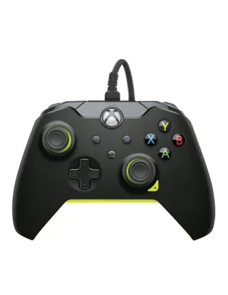 XBOX: PDP Wired Gaming Controller for Xbox Series X|S/Xbox One - Electric Black