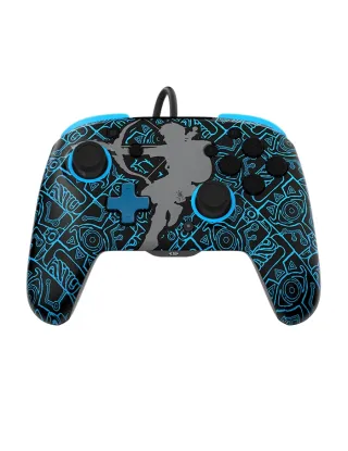 PDP: Nintendo Switch - Rematch GLOW Wired Controller Sheikah Shoot