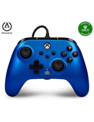 Xbox: PowerA Enhanced Wired Controller For Xbox – Sapphire Fade